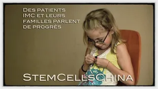 Des familles de patients IMC parlent de progrès après thérapie cellulaire.